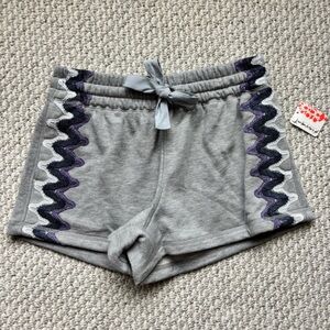 Free People Movement Shorts Size XS Feeling Wavy Heather Gray Combo NEW